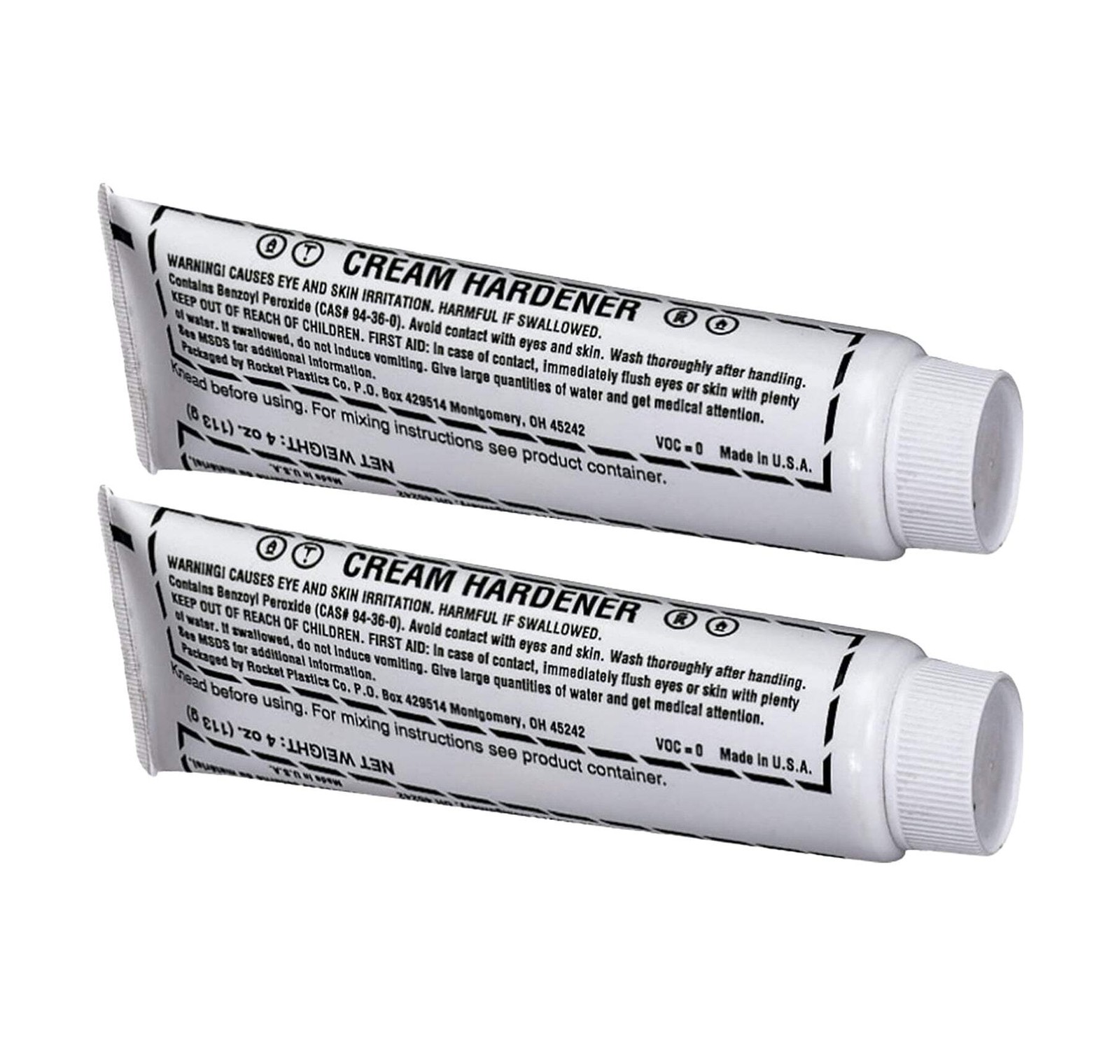 EVERCOAT® 100359 Quick Hardening Cream Hardener, 4 oz Tube, Blue, Paste pack of
