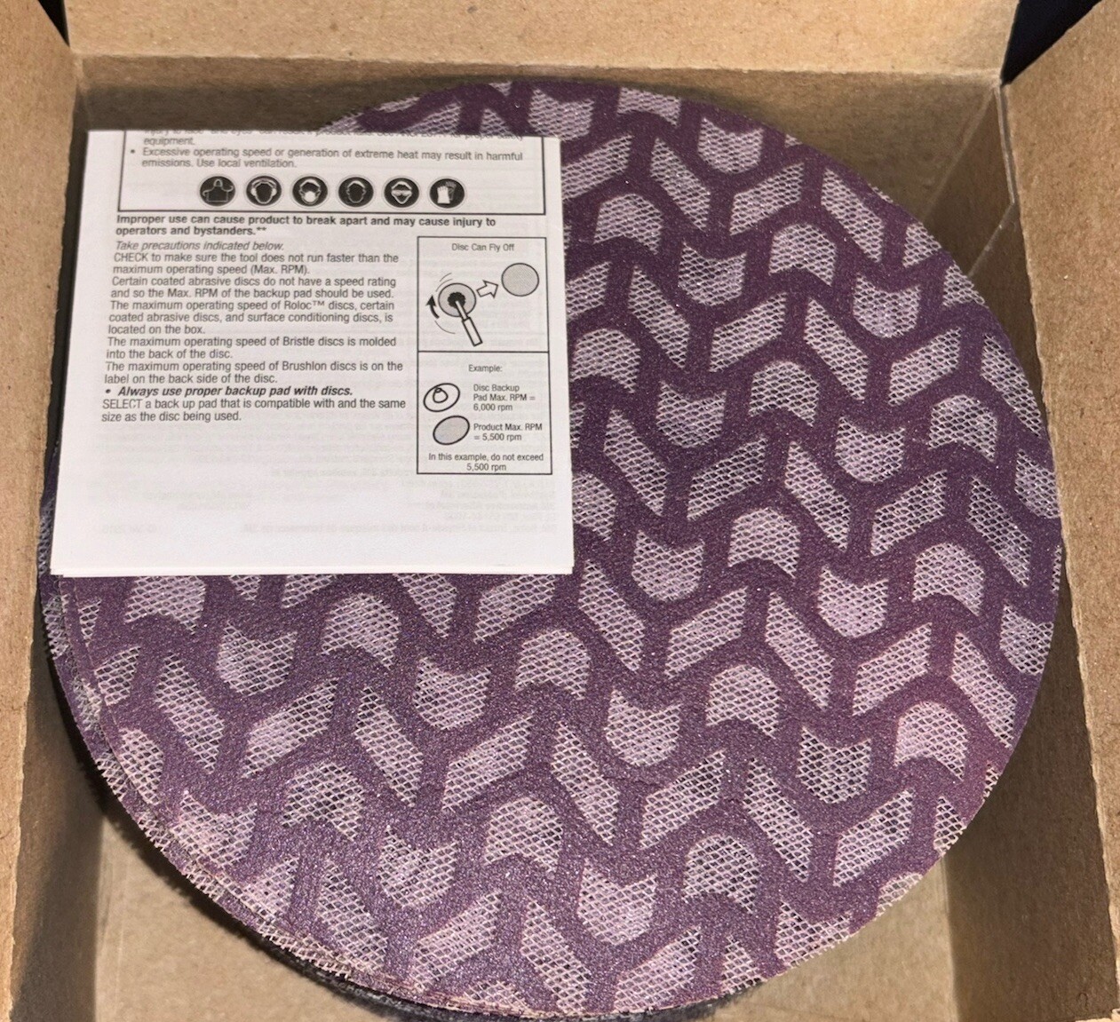 3M 5” Xtract Clean Sanding Solutions Disc 710W  240+ Grit/Grade 88475    50 Pads