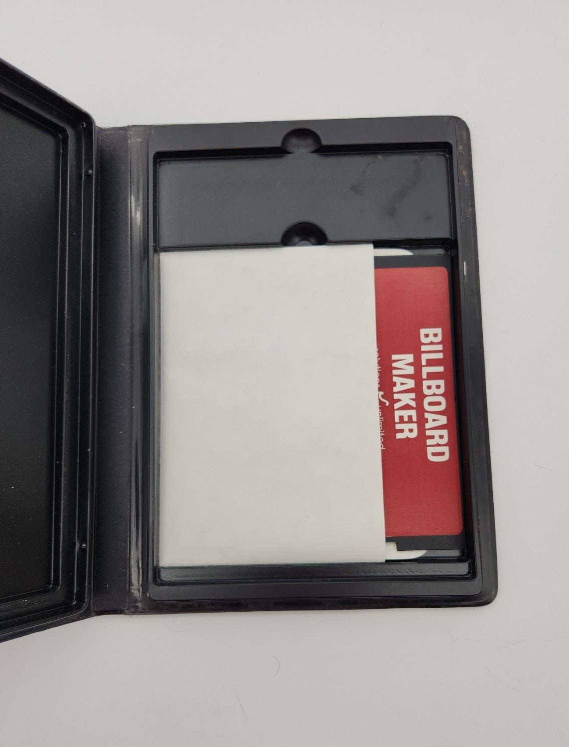 vintage Commodore 64 Billboard Maker program Solutions Unlimited 5.25" Floppy