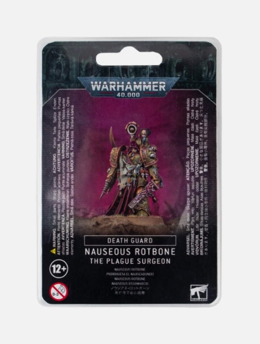 Death Guard Nauseous Rotbone the Plague Surgeon Warhammer 40k