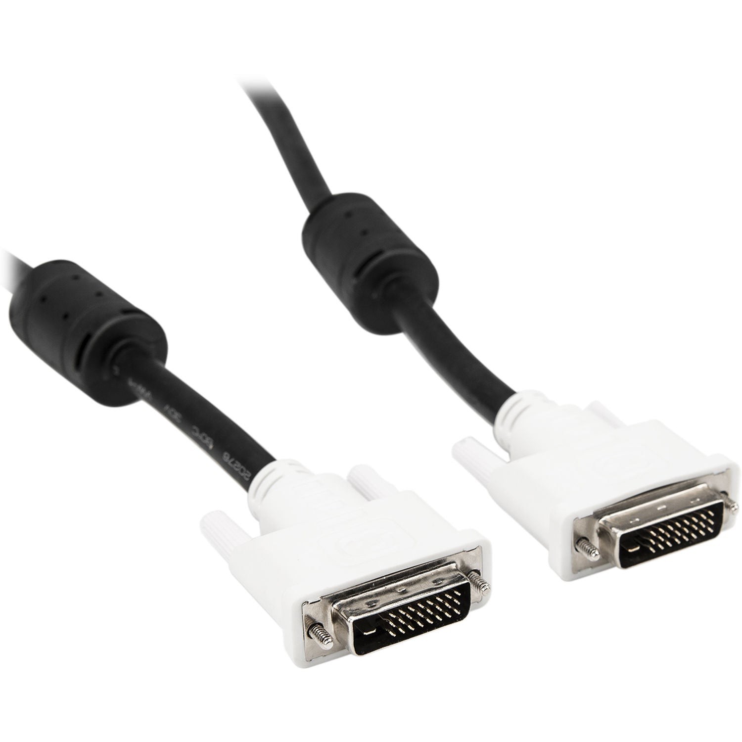 NEW 6 ft. Black DVI Cable Male to Male