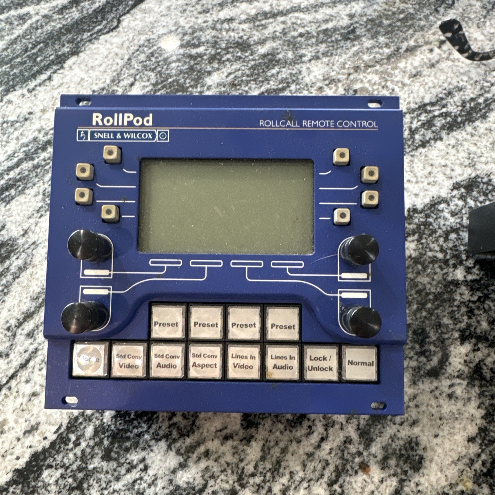 Snell & Wilcox RollPod-12 Roll Call Remote Control Unit Only