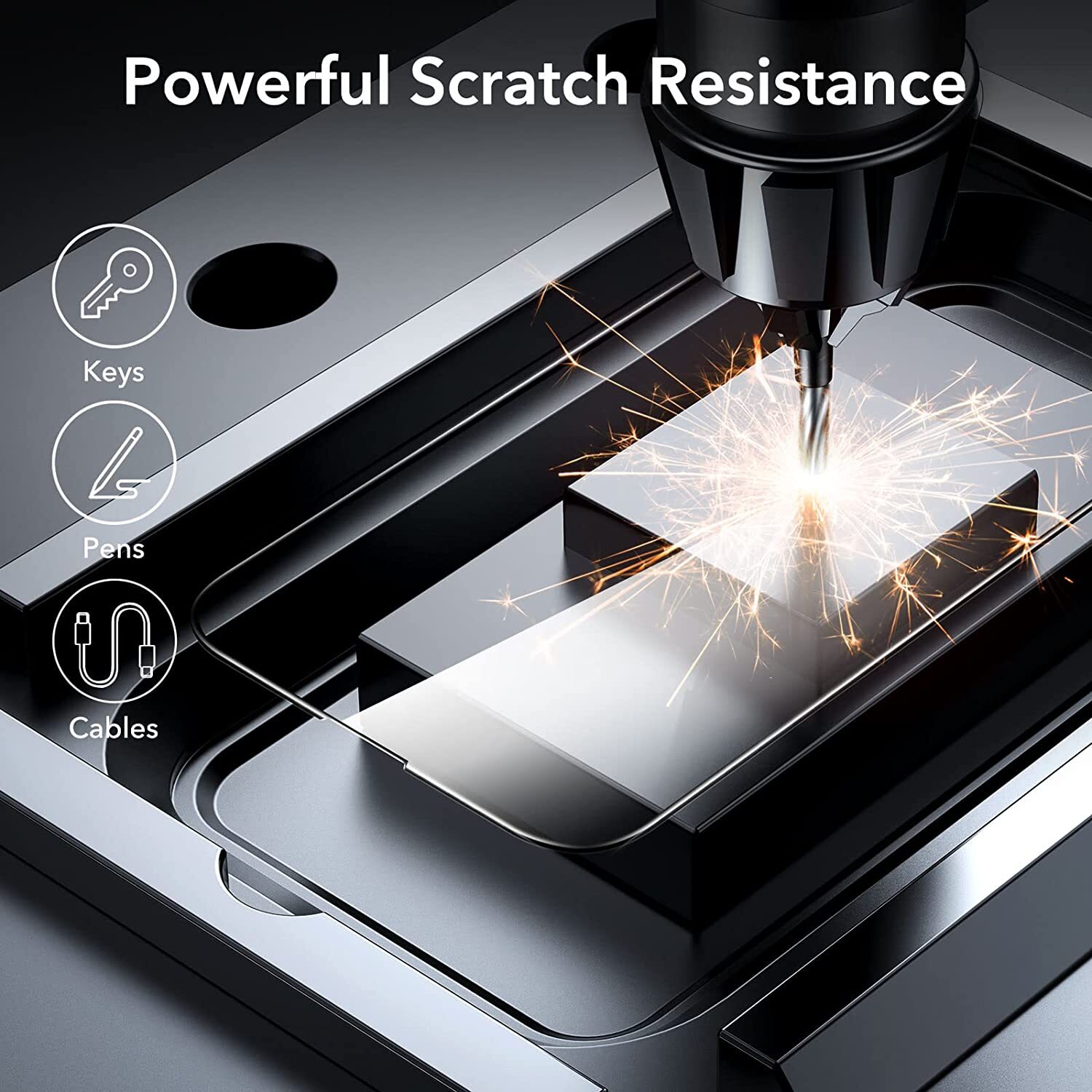 For iPhone 15 14 13 12 11 Pro Max Tempered Glass Screen Camera Protector