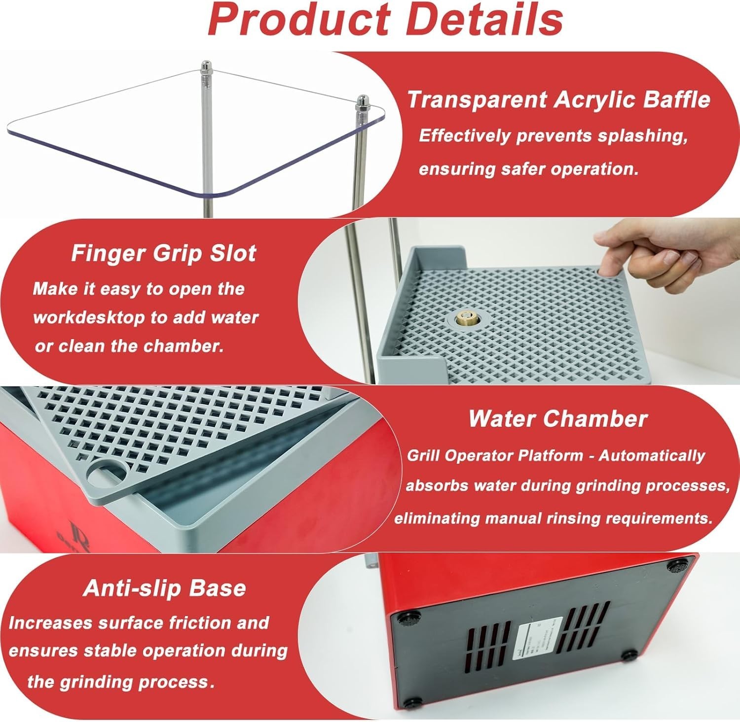 New Cordless Rechargeable Stained Glass Grinder Tool 5/8" Bit