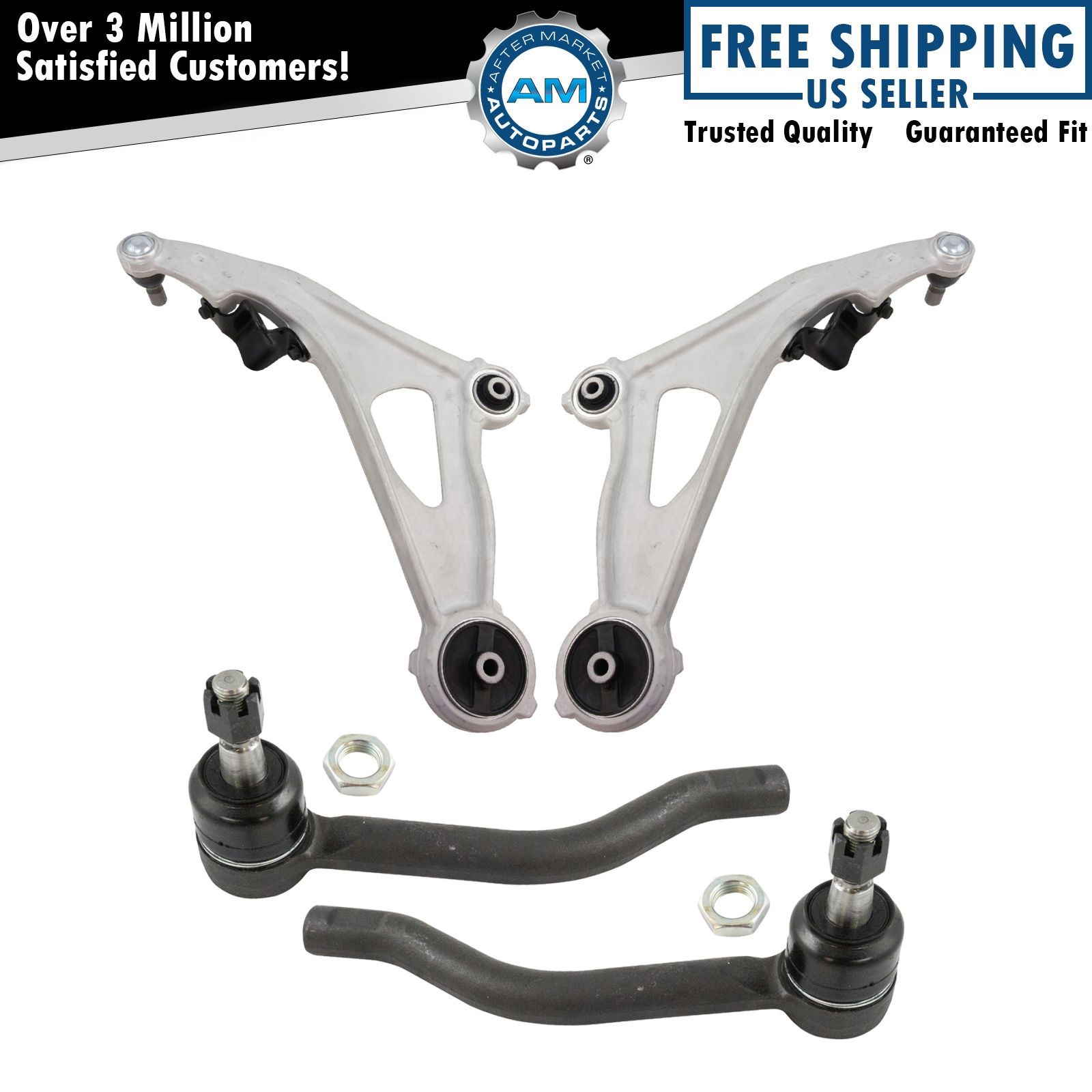 Front Steering & Suspension Kit For 13-20 Nissan Pathfinder INFINITI JX35 QX60