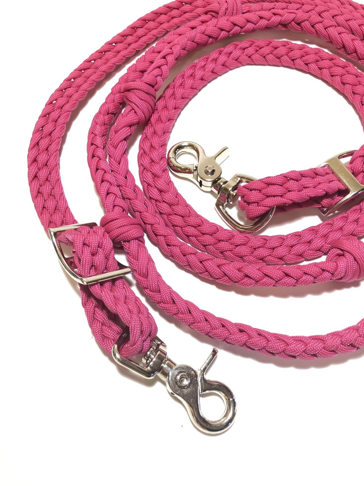 Barrel Reins fuschia