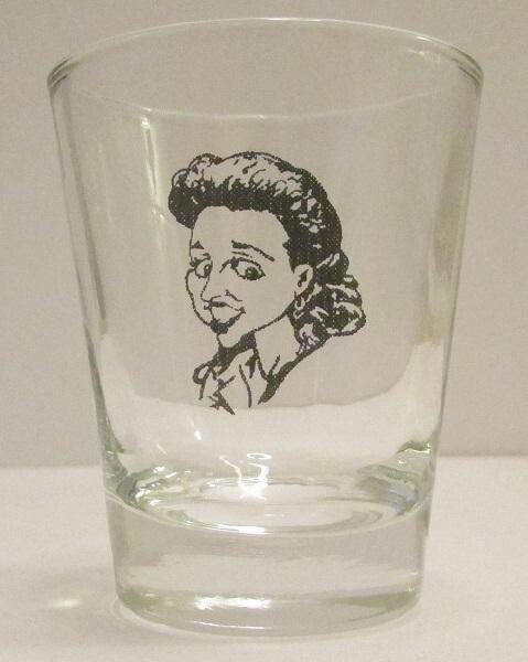 Seinfeld Elaine 1½ Shot Glass