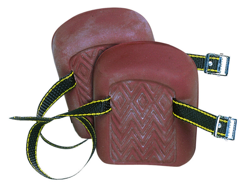 NEW CLC Work Gear 317 Molded Natural Rubber Kneepads Adjustable Straps 0216721