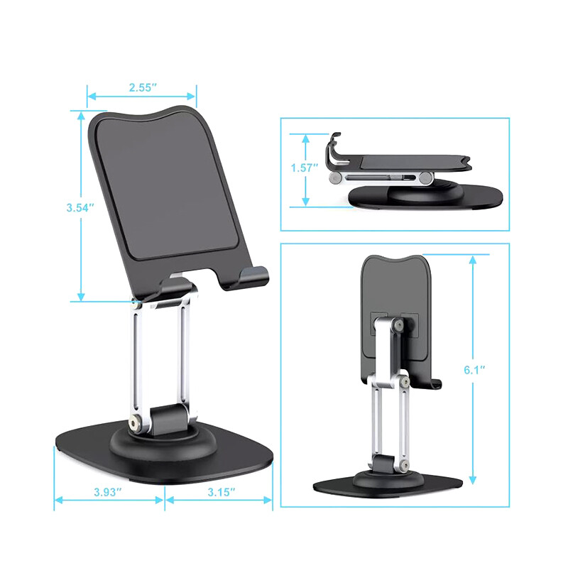 Adjustable Universal Tablet Stand Desk Holder Mount For Cell Phone iPad iPhone