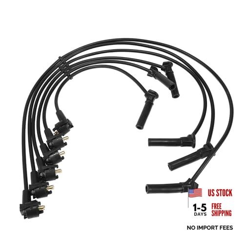 Car Spark Plug Coil Wires Ignition Coil Harness Cable for Explorer 1997-2000