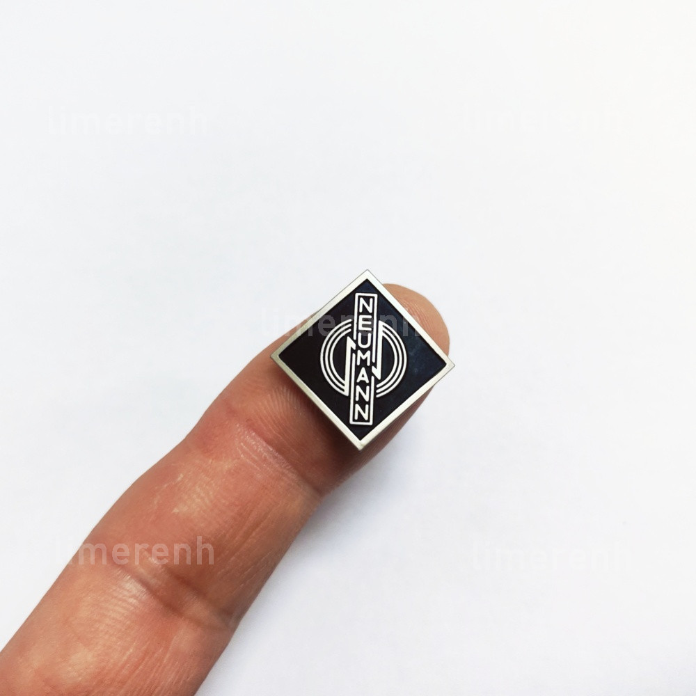DIY Neumann Kirsite Replacement Badge Logo for M 149 Microphone 15mm