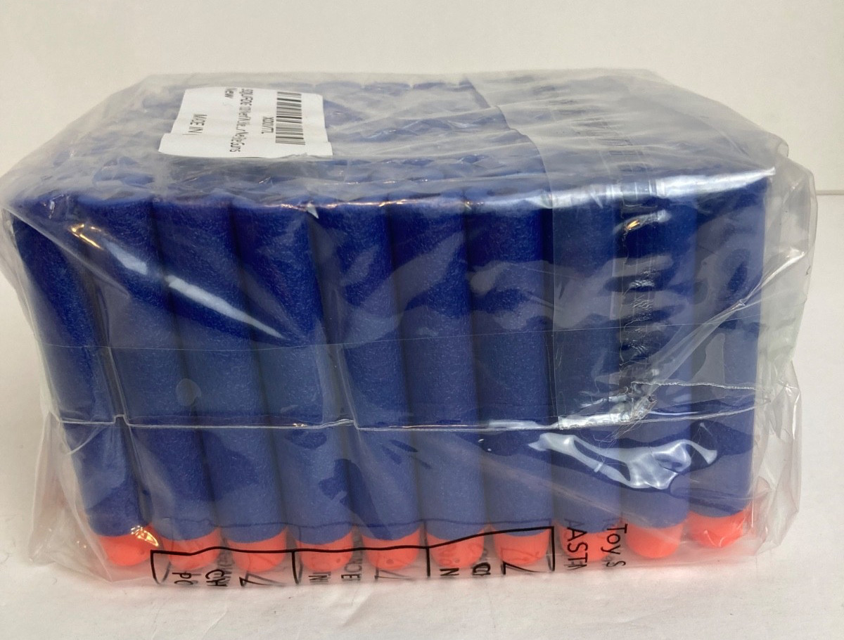 Nerf Foam Darts Compatible w/ Nerf N-Strike Elite Blasters 100 Refill Pack New