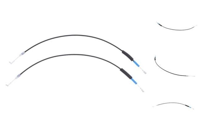 Front Driver and Passenger Side Interior Door Handle Latch Cable for Honda