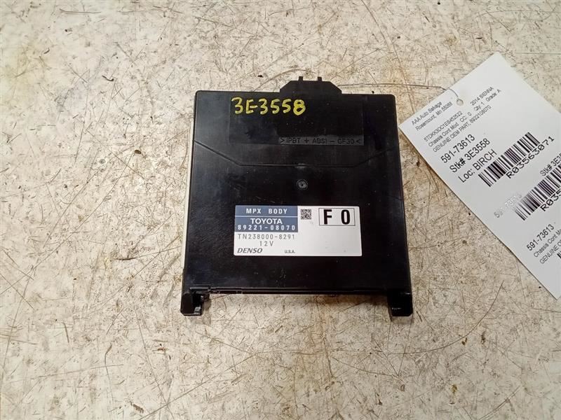 2014 Sienna Multiplex Module Sku#3563071