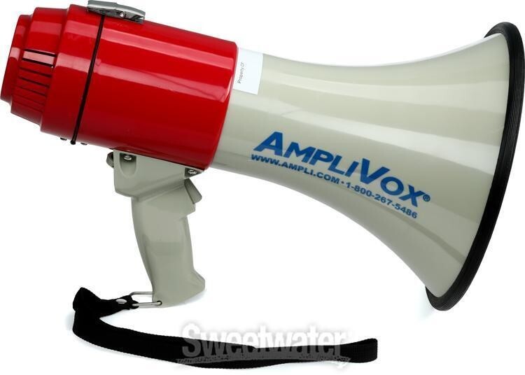 AmpliVox Mity-Meg 25 Watt Megaphone