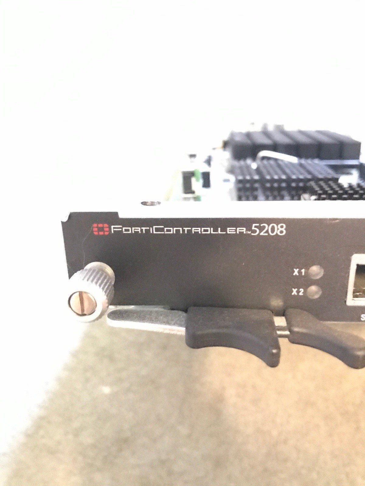 Fortinet FortiController 5208 Computer Board Firewall Assembly Used