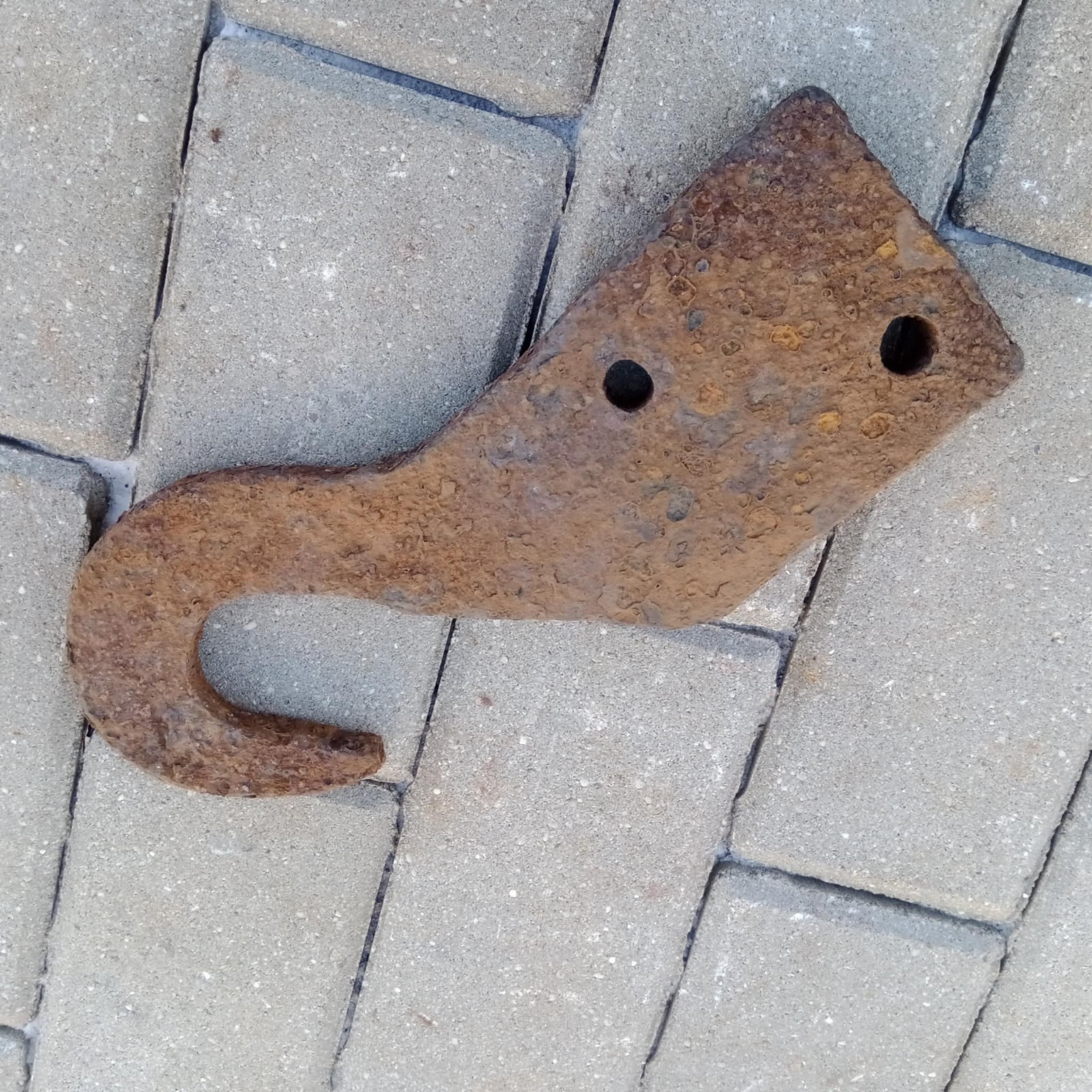 WW2 Original German Army Technik Part: Hook From German