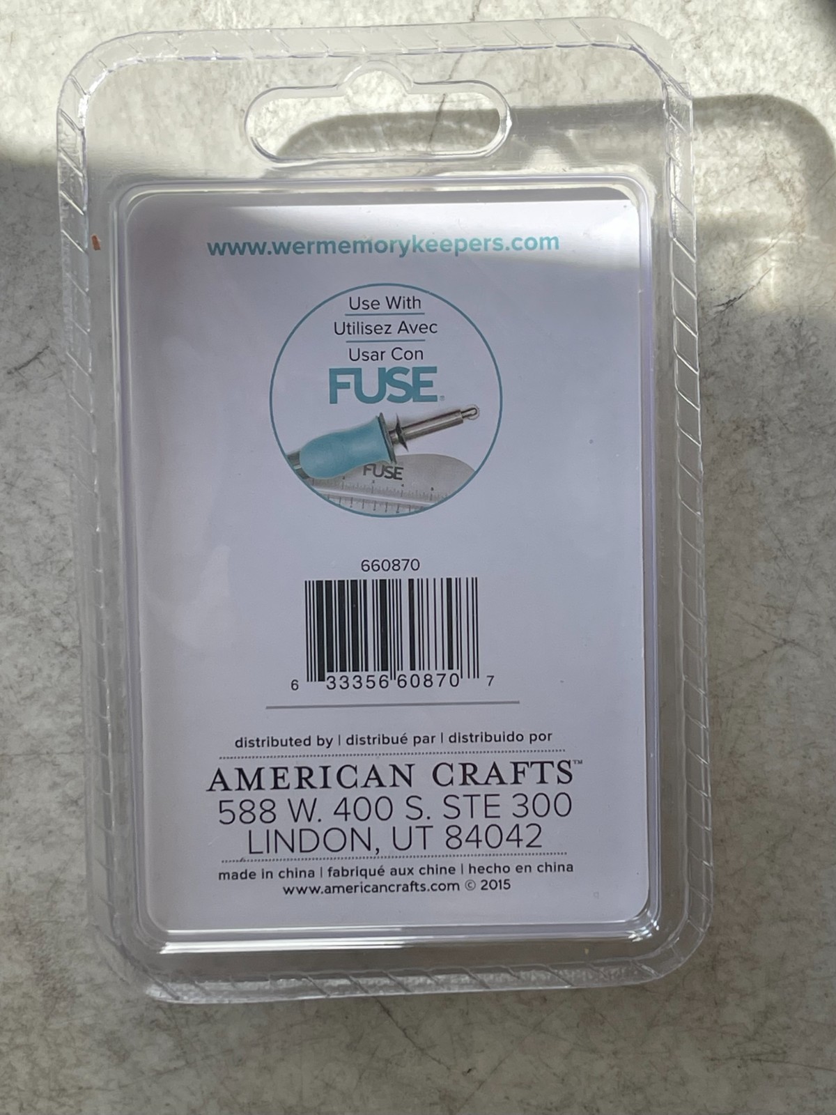 We R Memory Keepers FUSE Tool Decorative & Cutting Tips Accessory Pack 660870