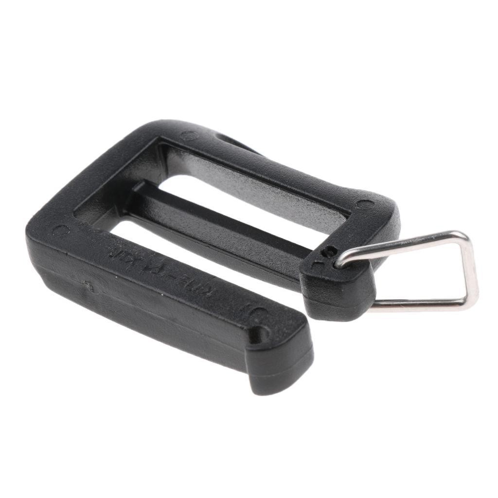 5pcs Plastic Webbing Buckle for 25mm Strap Outdoor Backpack Attachment
