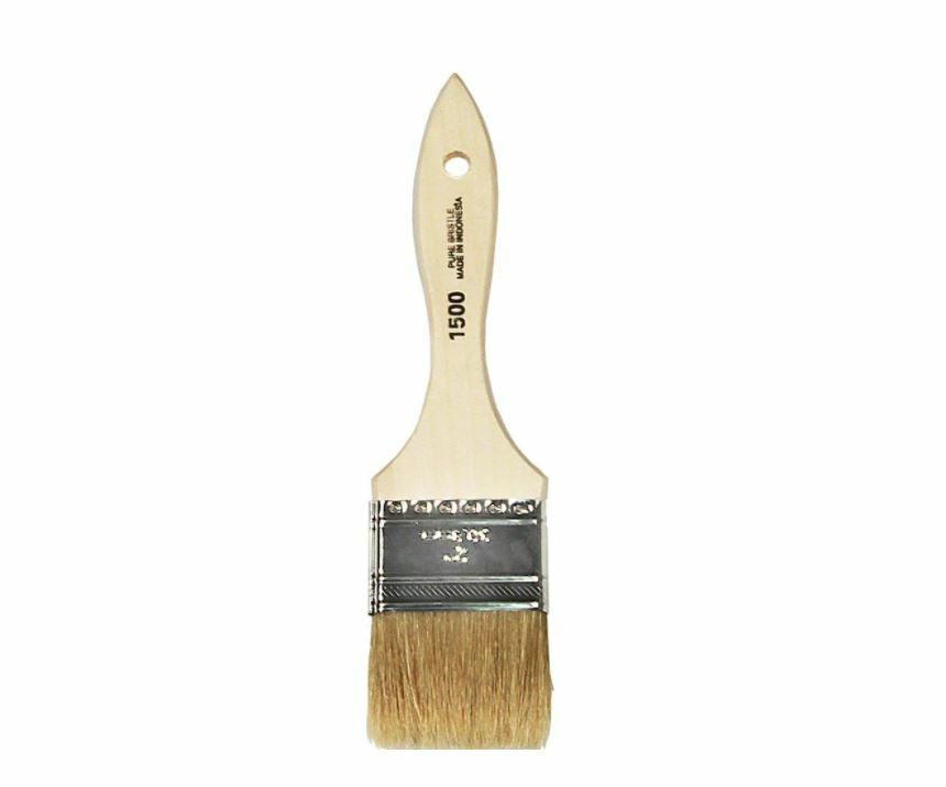 New ! 3 X 2 in. chip brush is perfect for glues, adhesives and paint removers