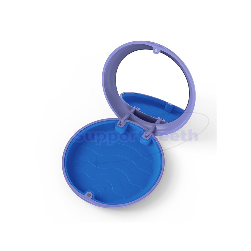 Dental Retainer Box Orthodontic Denture Storage Container Mouth Guard Organizer