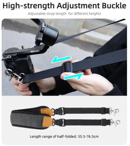 Dual Hook Shoulder Strap for DJI RS 3 Mini