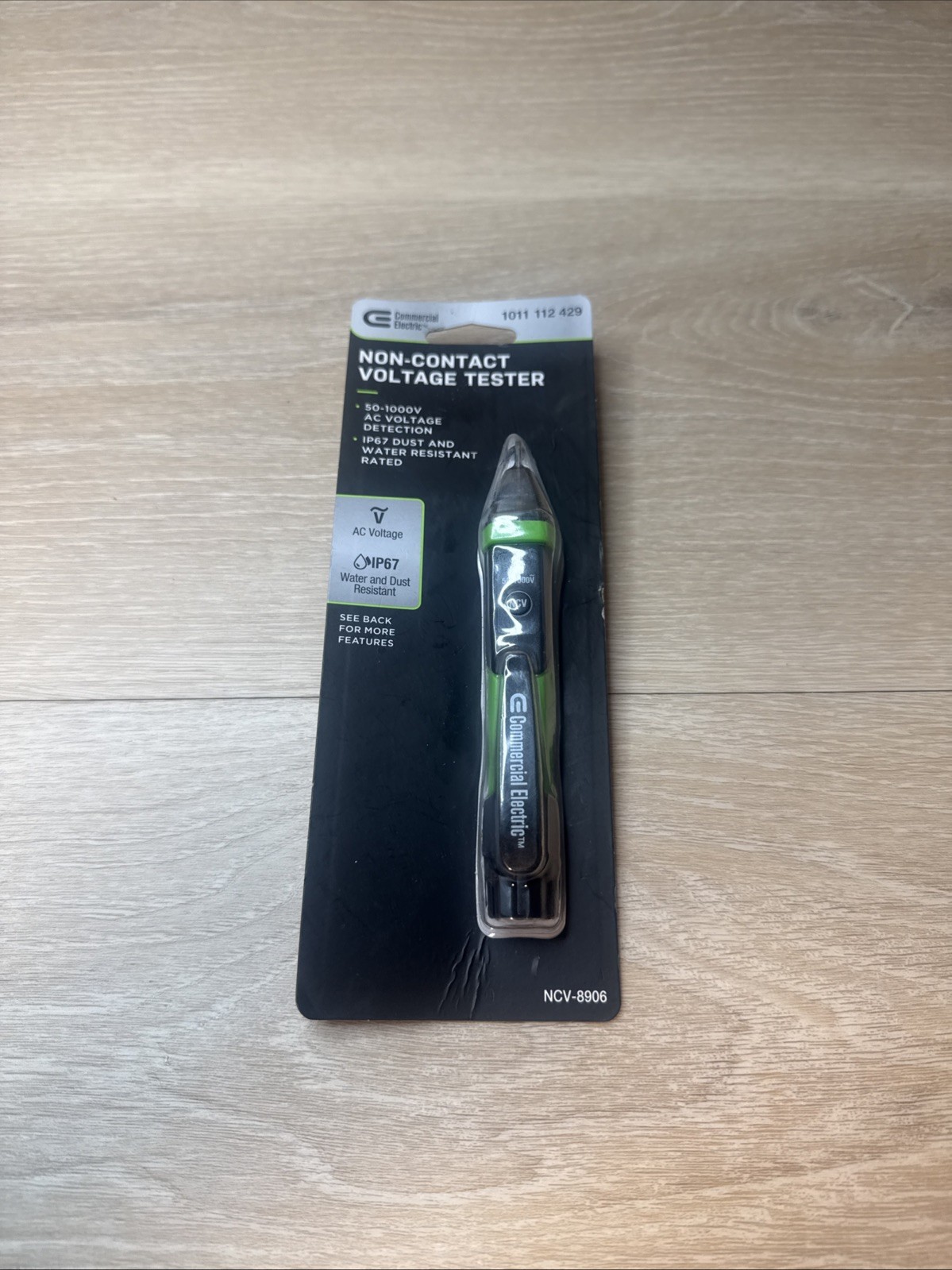 Voltage Tester Pen 50-Volt to 1000-Volt AC Non-Contact One-Button Audible Alert