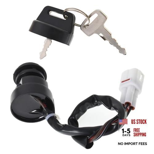 Ignition Key Switch Replacement for Yamaha Warrior 350 YFM350 1996 1997 1998