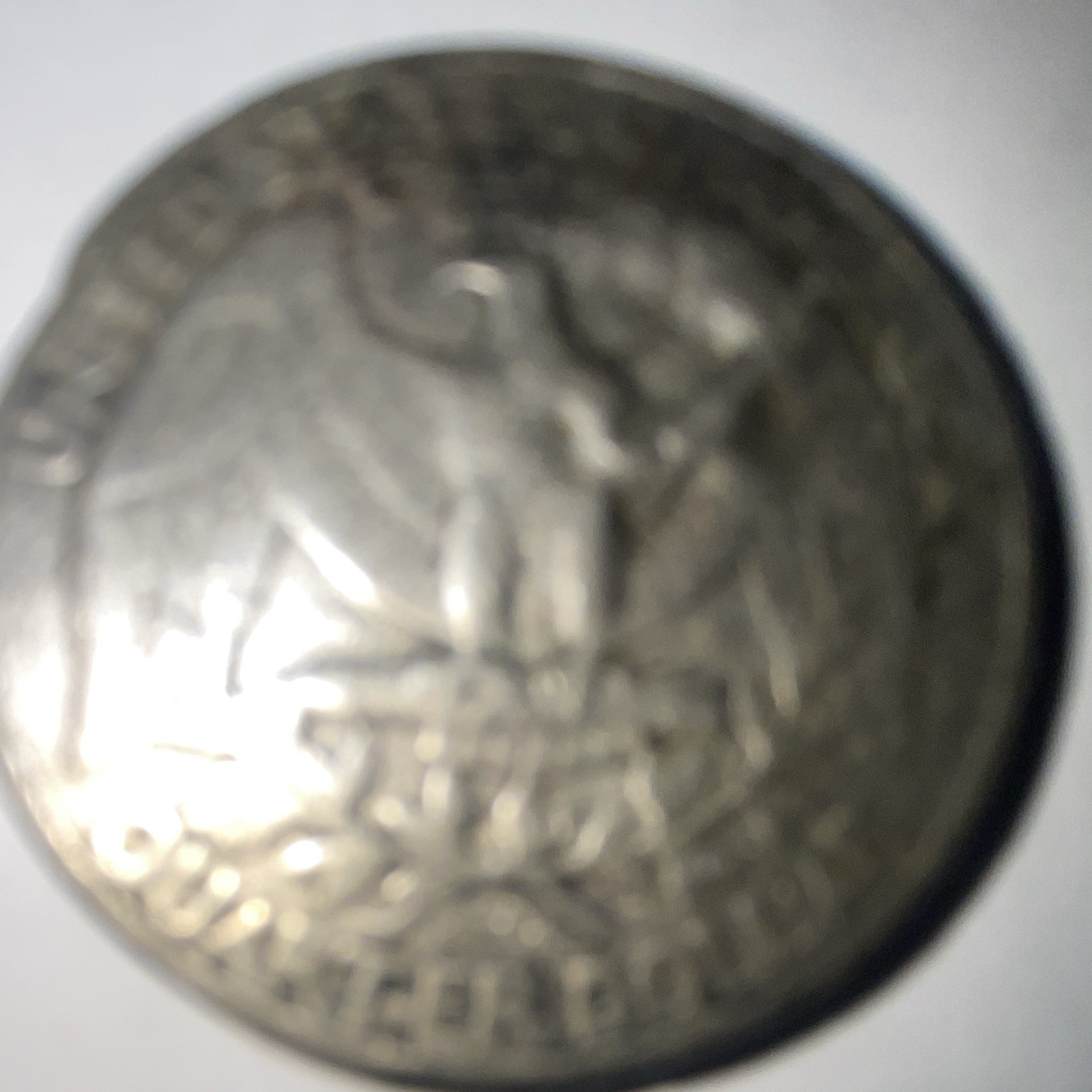 1981 Error Quarter front and back 25C US Coin Dated 1981, Circulated Uncertified