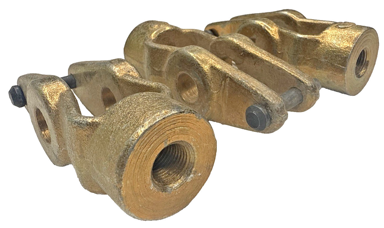 (Lot of 3) Clevis Kit 1/2-20, 1/2" & 1/4" Only 1/4" Pins Included
