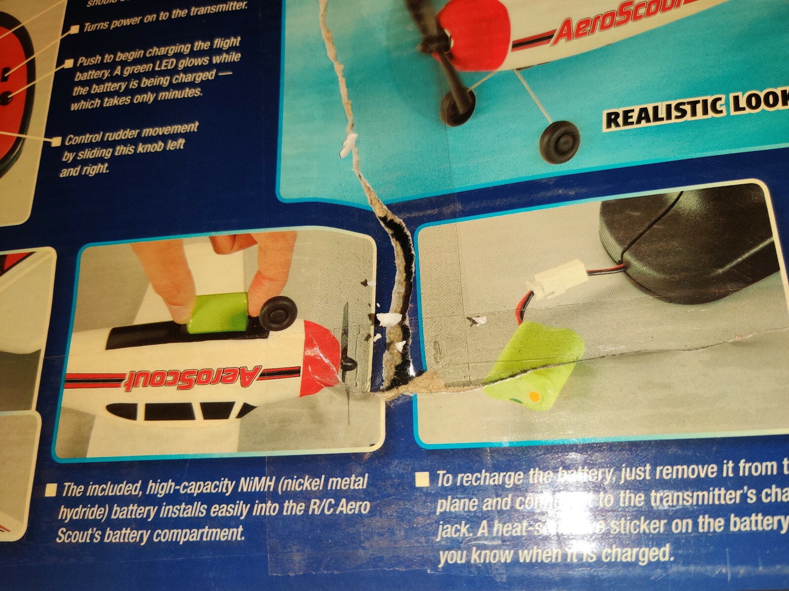 Flyzone Aeroscout HCAA1990. COMPLETE. RARE