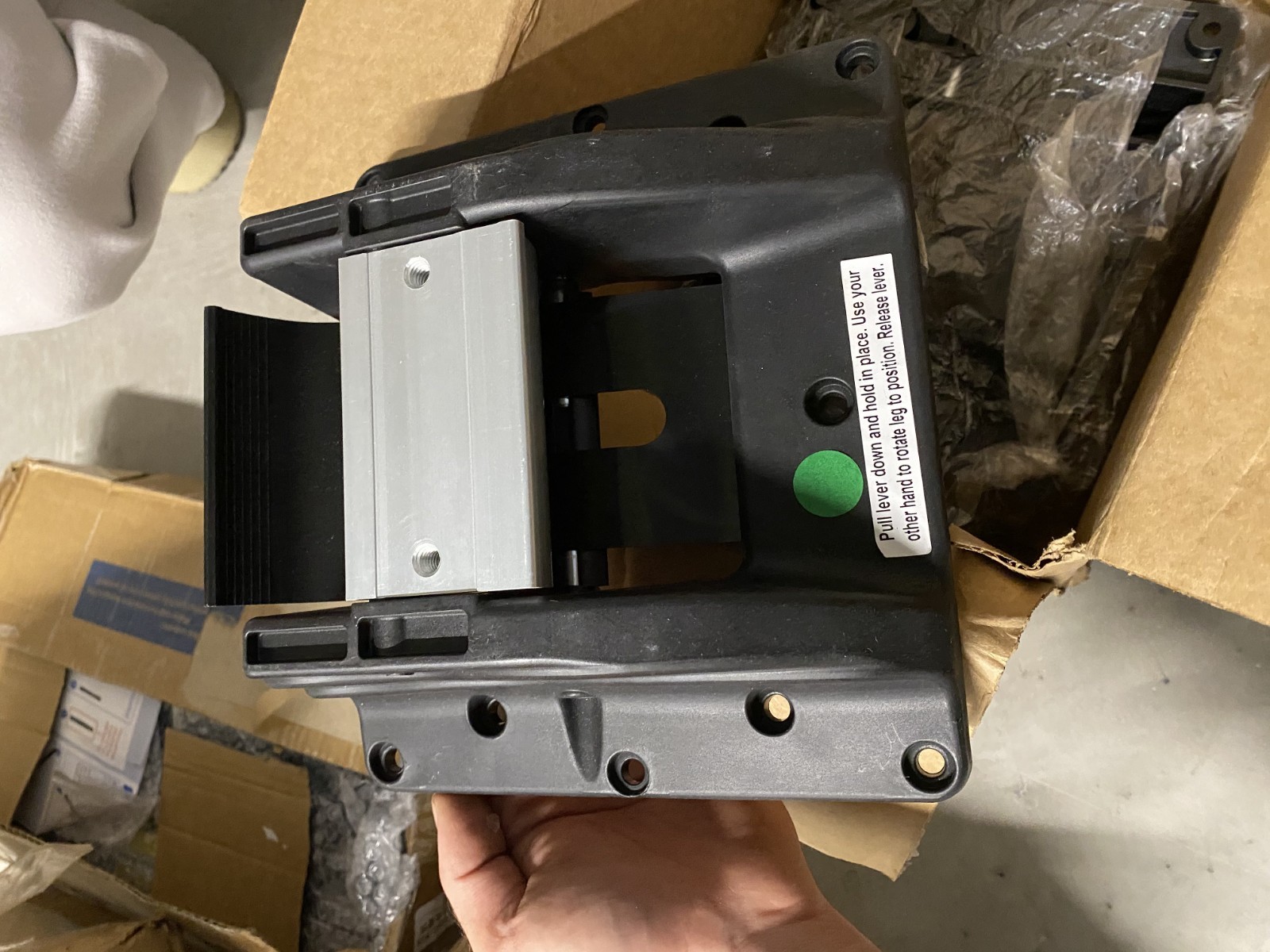 Gibraltar Folding Mechanism Durable Aluminum Pivot Base for Drum Hardware
