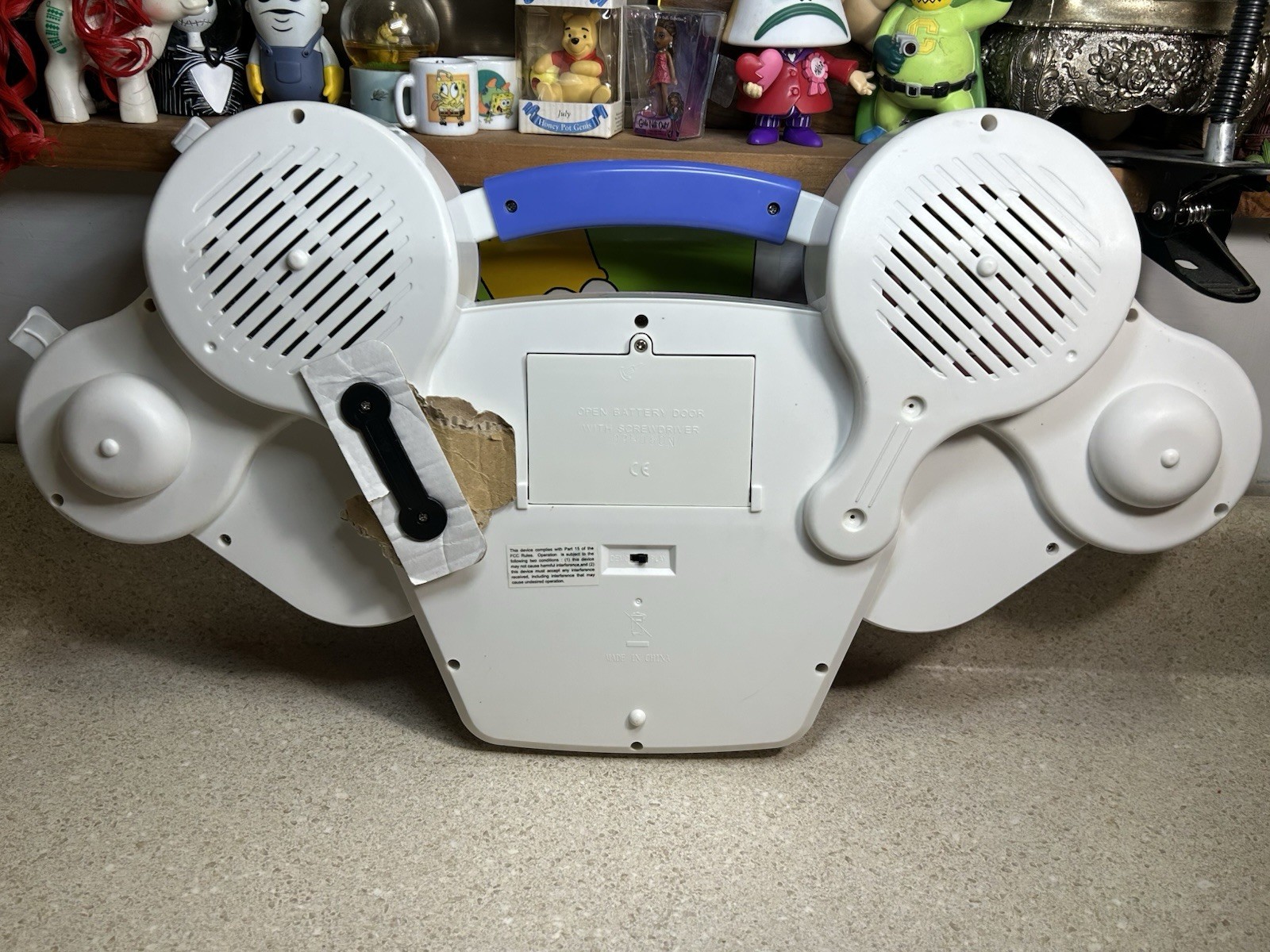 VERY RARE iCarly Electronic Sound Effects Drum Set! TESTED + WORKING!
