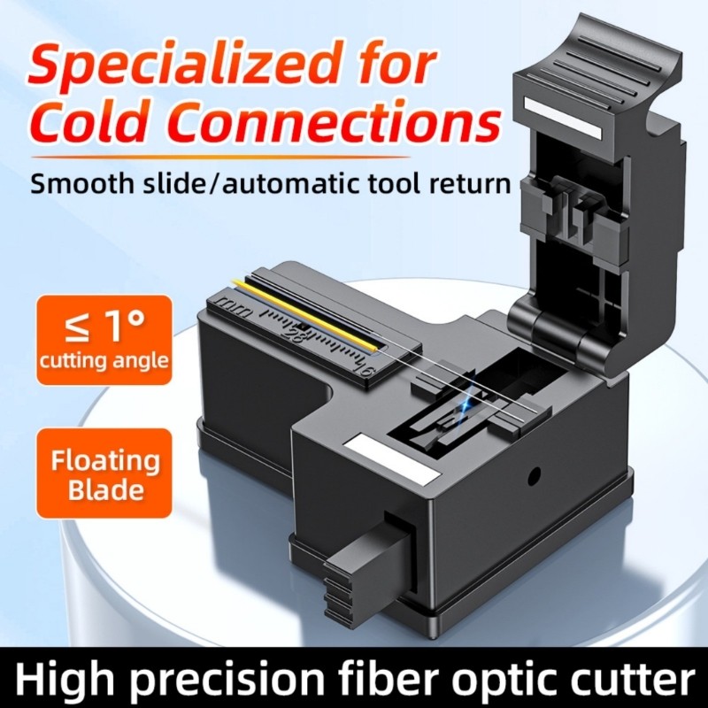 Fiber Opt Cable Cutter Automatic Return Precise Cutting Tool For FTTH