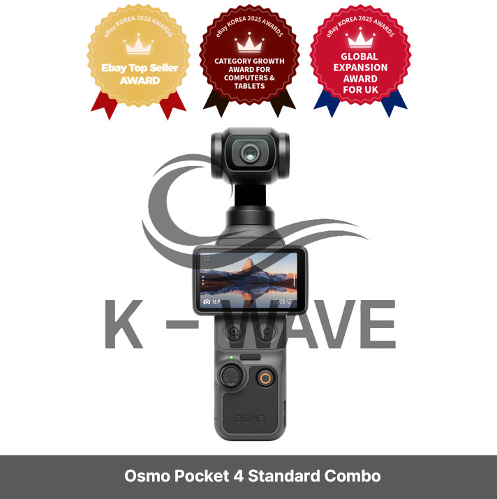 [Open Box] DJI Osmo Pocket 4 Standard Combo UNUSED Activated 4K Gimbal Camera