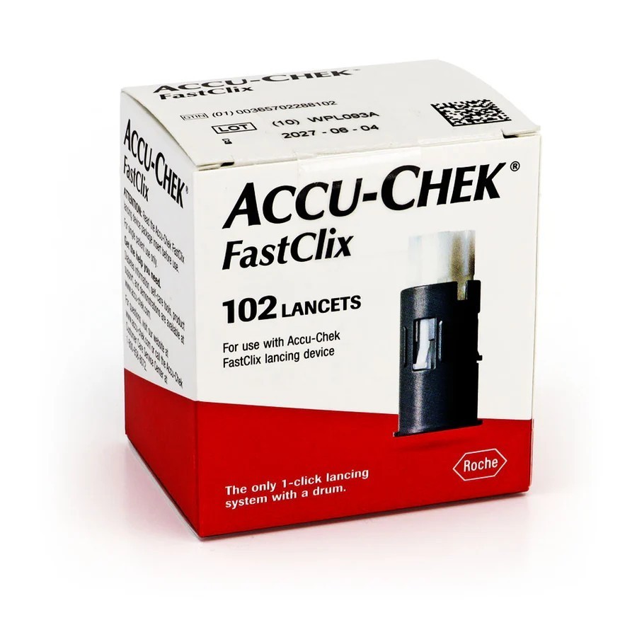 Accu-Chek FastClix Lancets 102ct. Exp 2029+