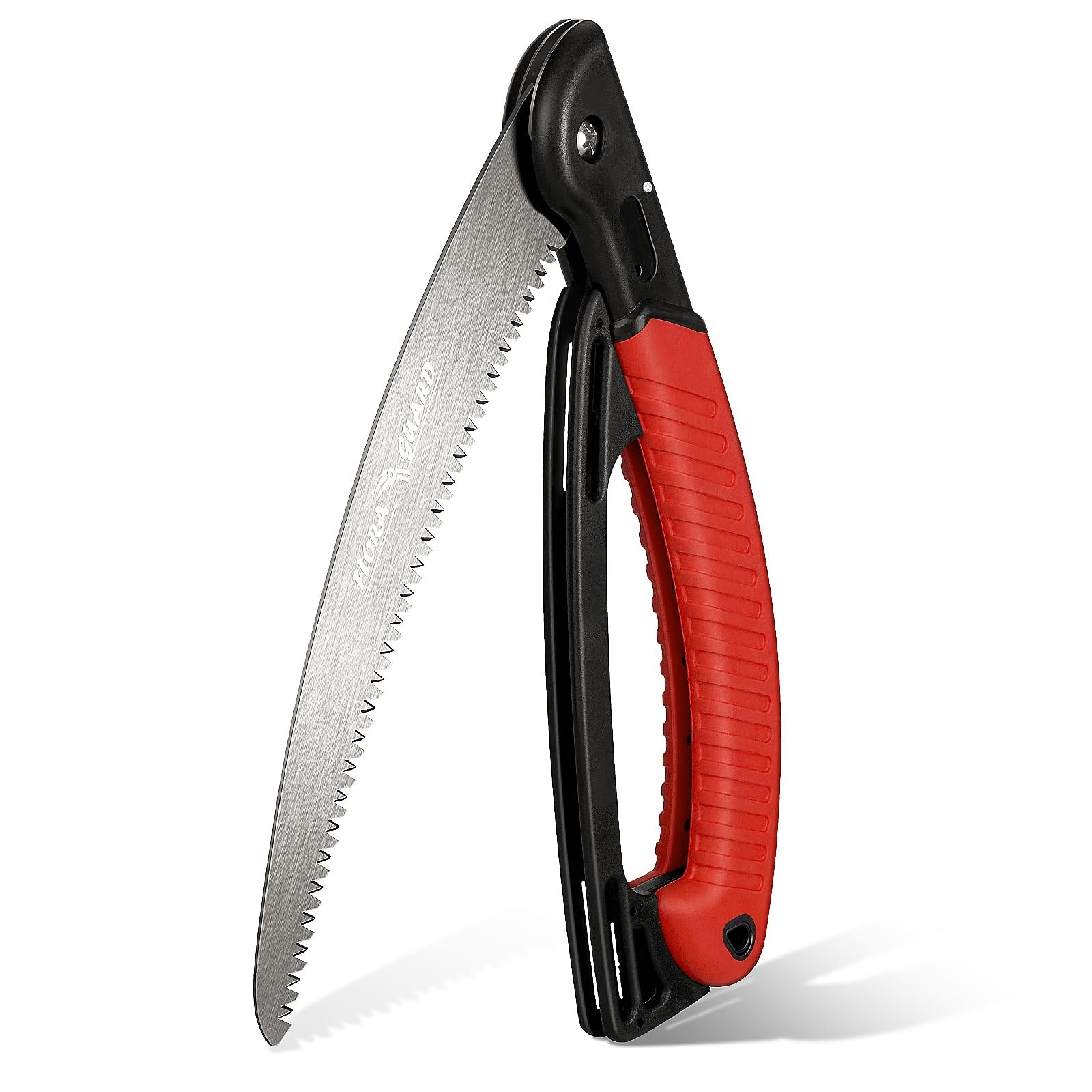 10Inch Folding Hand Saw  Heavy Duty Pruning Tool for Wood Cutting & Trimming