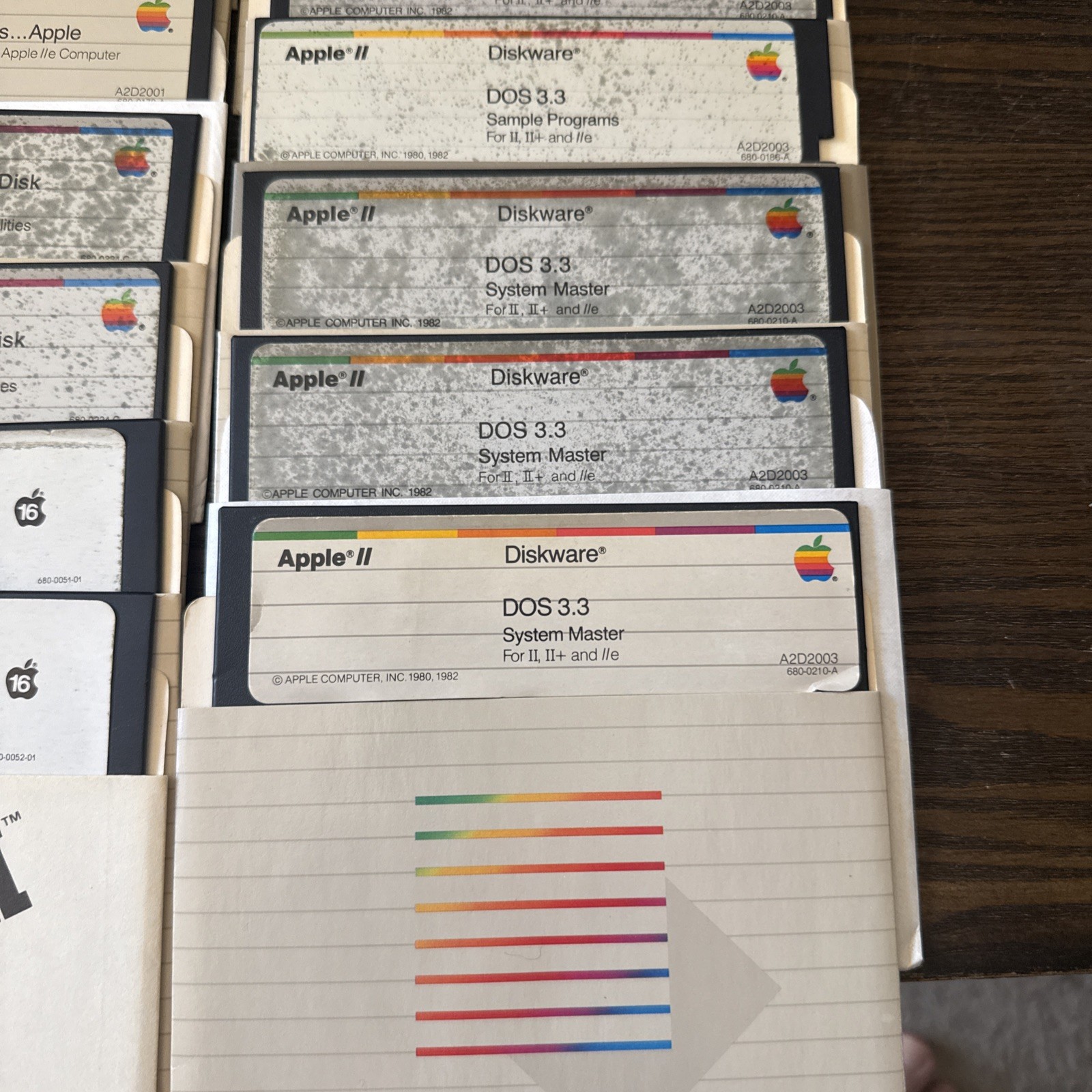 18 Floppy Disk Lot for APPLE II - Computer, software, Etc