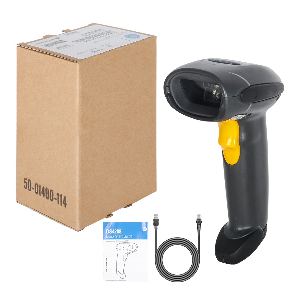 Motorola Symbol DS4208-SR00007WR 2D USB Laser Imager Barcode Scanner Reader US