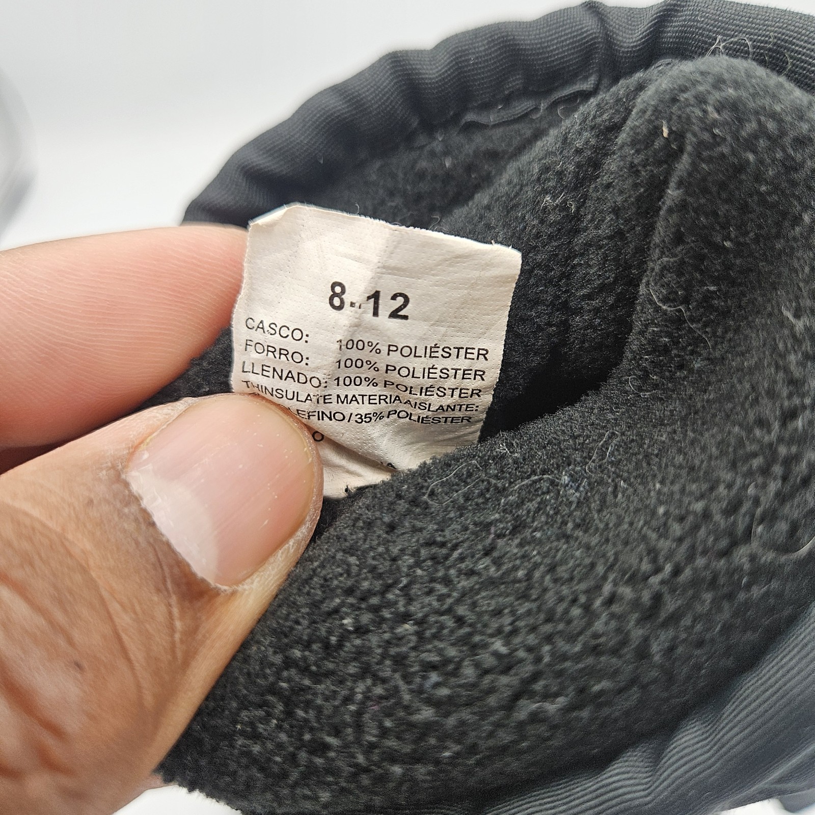 3M Thinsulate Black Gloves