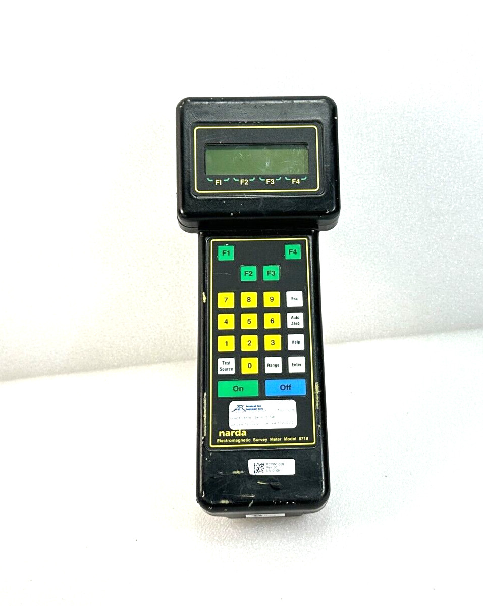 NARDA 8718 Electromagnetic Survey Meter NICE UNIT & DEAL FREE SHIPPING 🚚