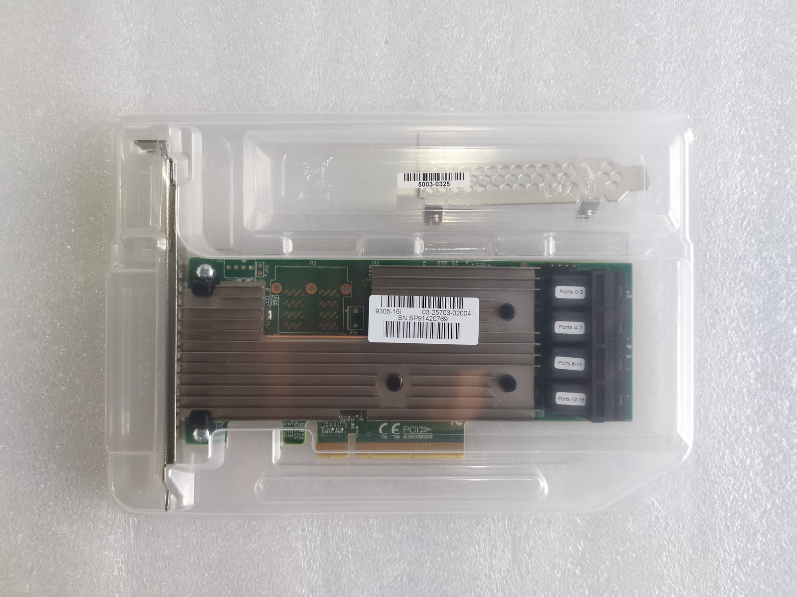 LSI 9305-16i SATA SAS 12Gbs RAID Controller Host Bus Adapter PCIe x8 IT-Mode NAS