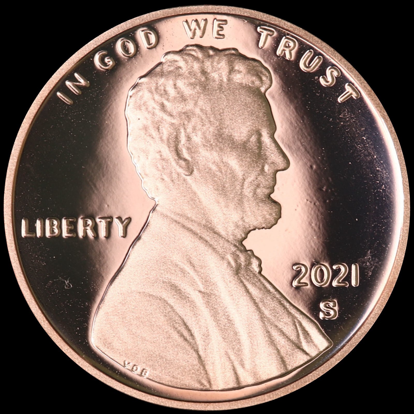 2021 S Lincoln Shield Cent Gem Deep Cameo PROOF Penny US Mint Coin Beautiful!