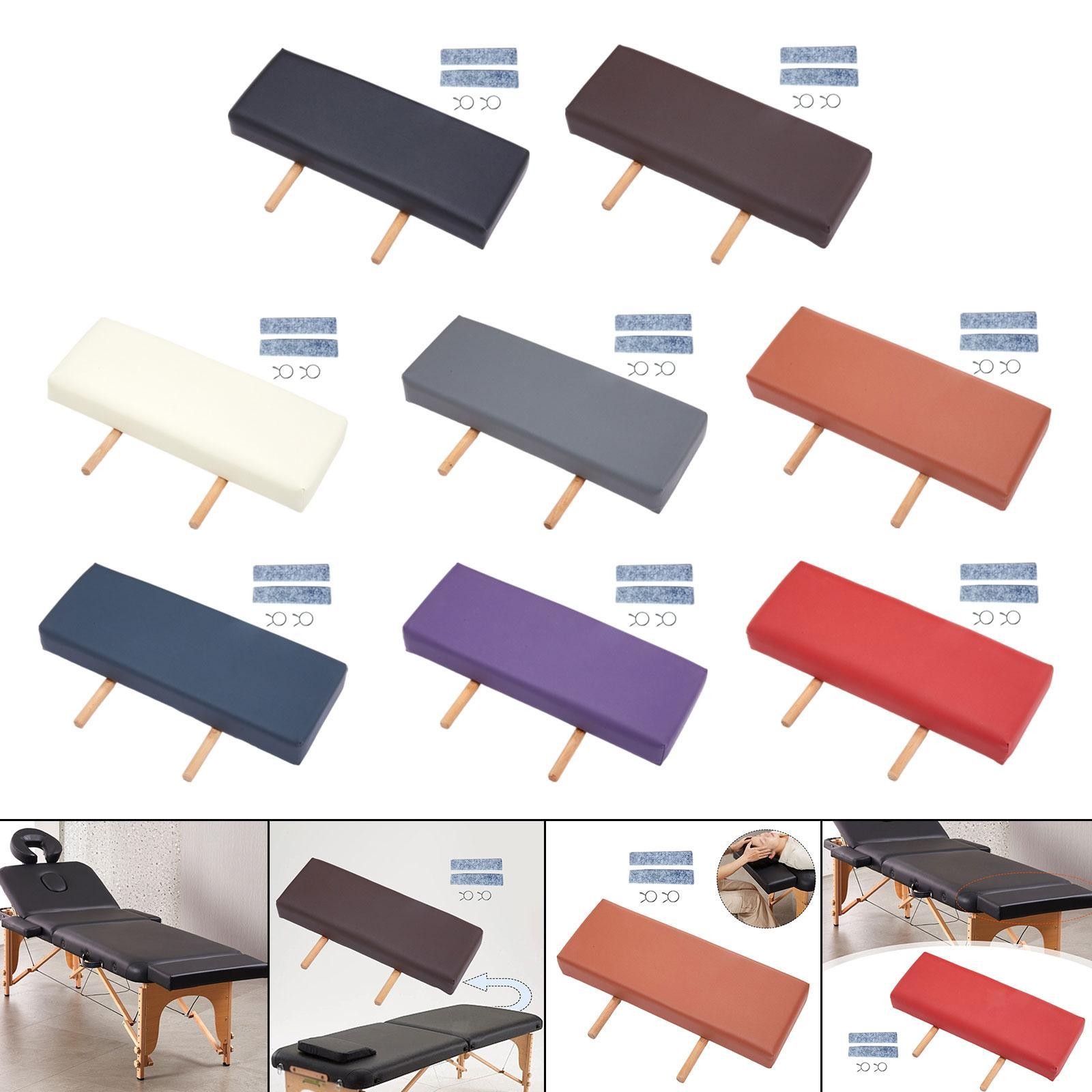 Massage Table Length Extension Footrest 51x19x6.5cm Sturdy Sponge Support Soft