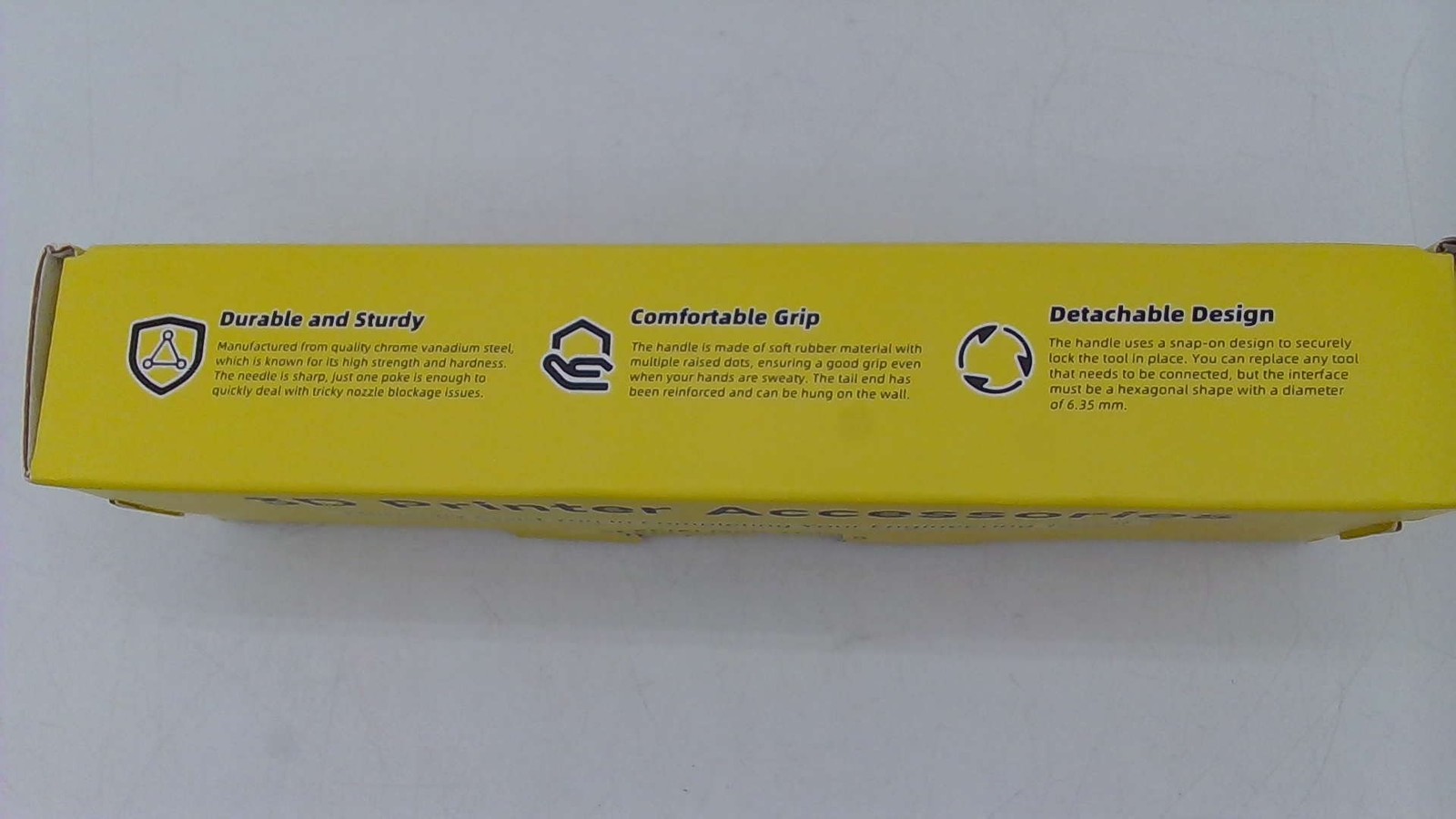 XIFOWE 3D Printer Nozzle Cleaning Kit 0.4mm Yellow