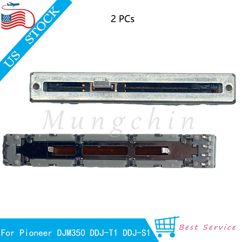 2 x Fader For Pioneer DJM350 DDJ400 DDJ-S1 DDJ-ERGO RB SB SB2 SB3 WEGO3 DCV1024