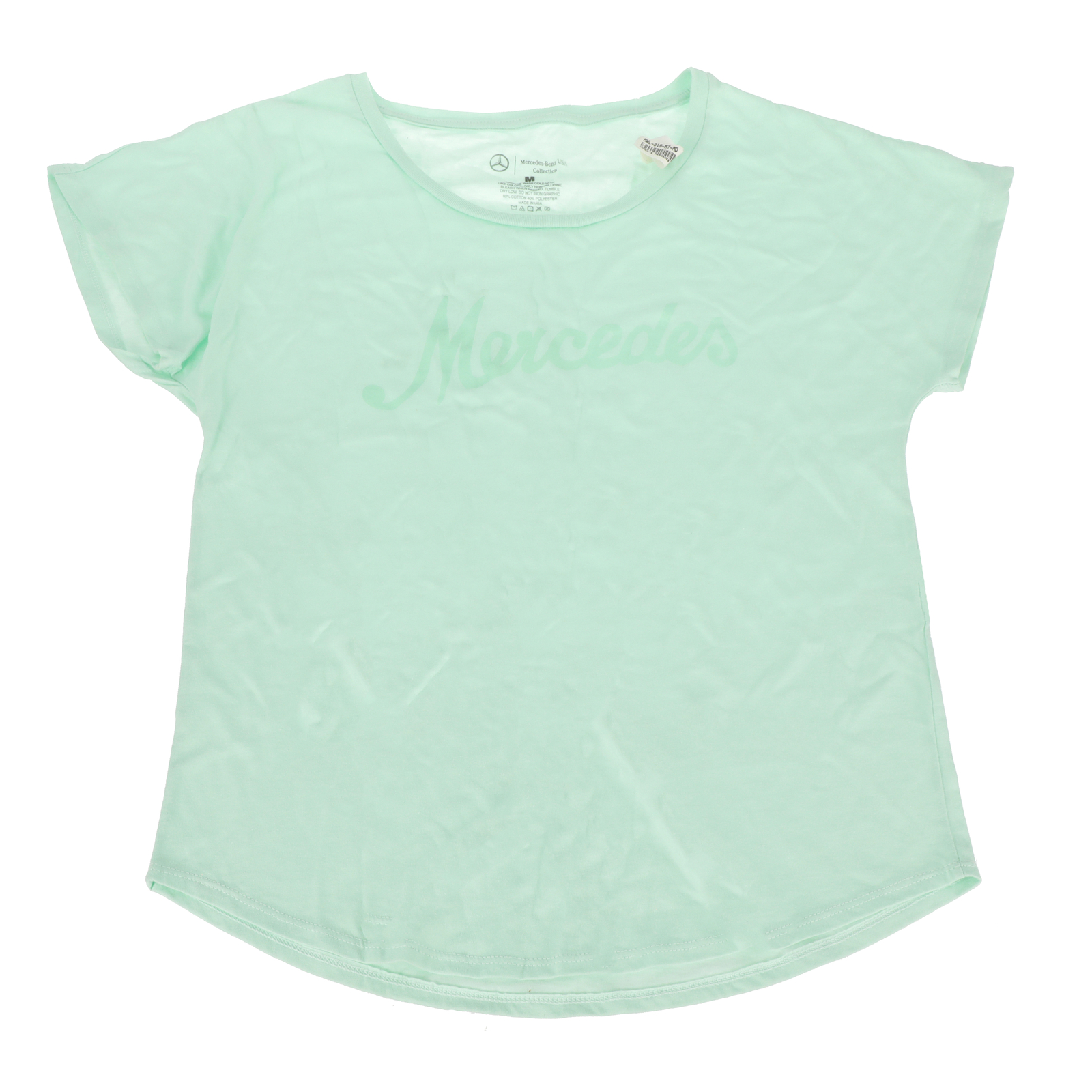 Mercedes Women's T-Shirt Teal Medium