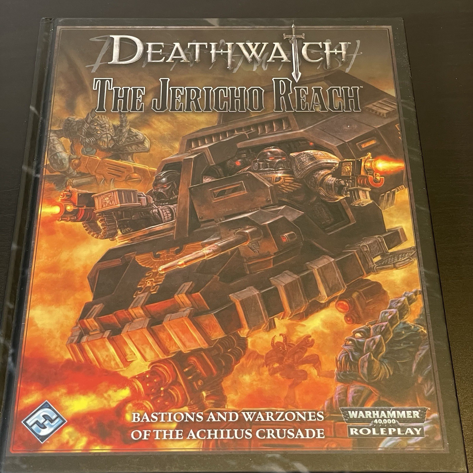 Deathwatch: The Jericho Reach Warhammer 40K RPG Fantasy Flight Hardcover New