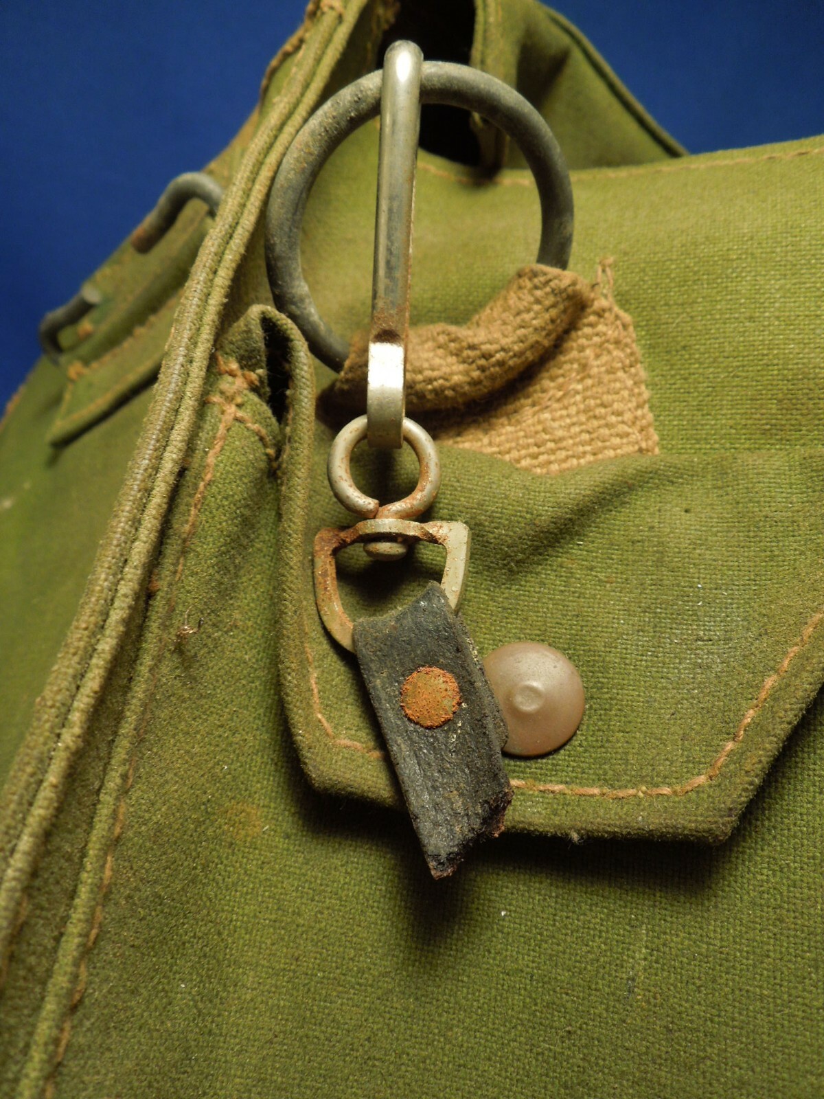 Vintage WWII British Mask Light II J.H. & Co Bag Case