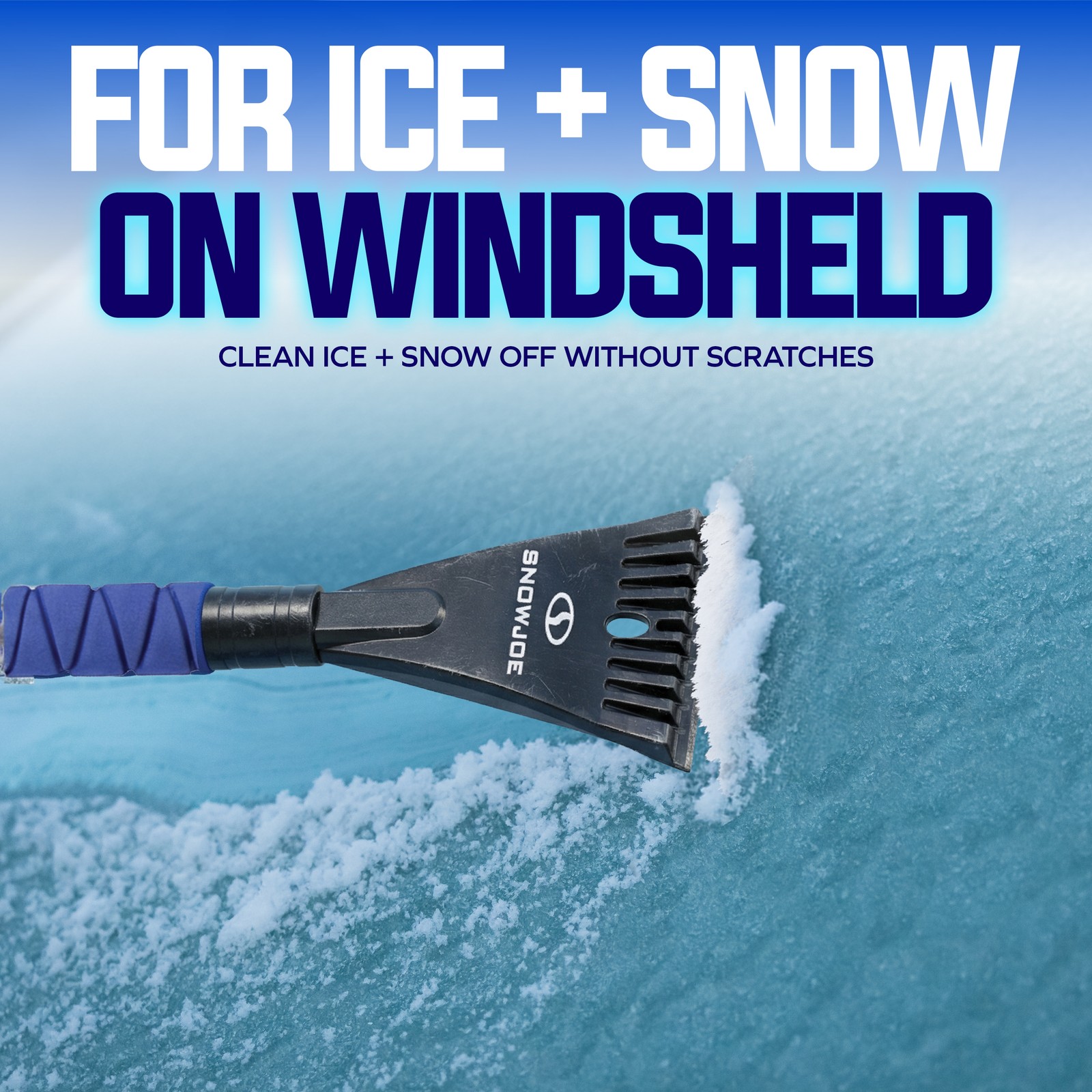 Snow Joe 2 Pack 27" Jumbo Multi-Purpose Ice Scraper & Snow Brush (Open Box)